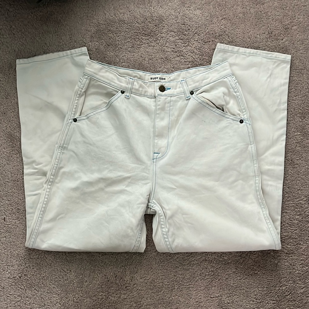 Rudy Jude Molly Jeans Blue Stitching Size 2